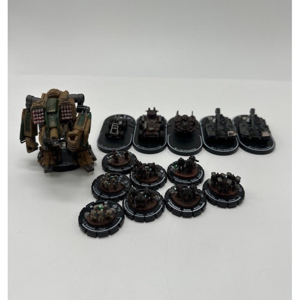 Mechwarrior Dark Age Figures WizKids Lot